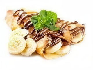 Crepes Nutella e fettine di banana