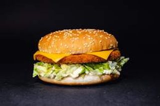Chicken cheeseburger