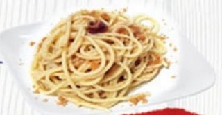 Spaghetti burro e alici