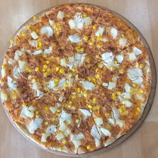 Велика пiца Компанійська з куркою