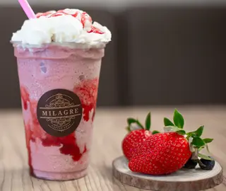 Milkshake Morango Grande