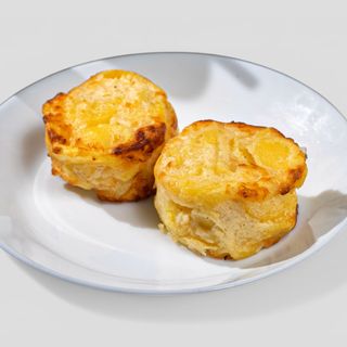 Souffle de cartof quattro formaggi