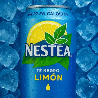 Nestea Té Negro Limón lata 330ml.