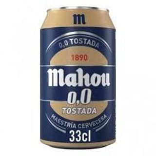 LATA MAHOU 00 TOSTADA
