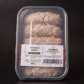 Котлети рибні, 500 Г