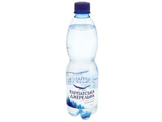 Карпатська джерельна сильногазована (500г)