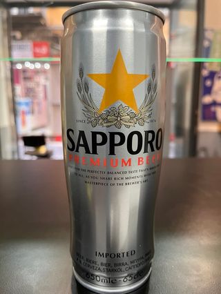 Birra Sapporo giapponese 65 cl