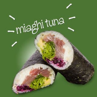 Sushi burrito miaghi tuna