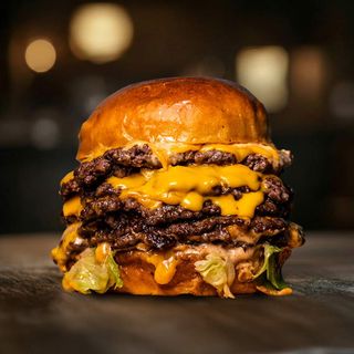 Big smash double double burger