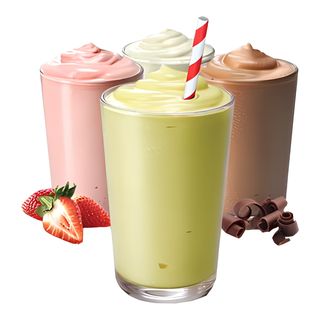 Клубничный коктейль (0,3 л.)