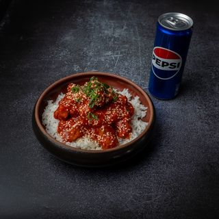 Popcorn Chicken & Pepsi 0.33l
