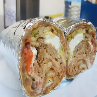 Durum mixto de cordero y pollo con queso
