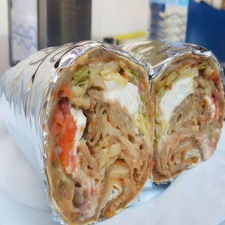 Durum mixto de cordero y pollo con queso