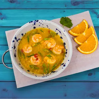 Krewetki w sosie pomarańczowym 540g