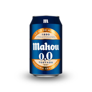 Mahou 0,0 Tostada Lata