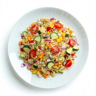 Insalata con base di cereali
