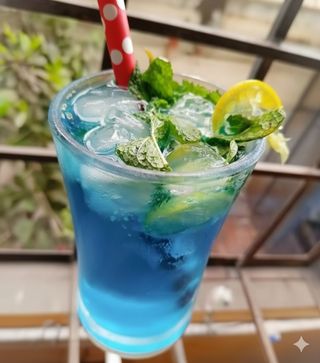 Blue mojito
