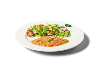 Salada de Salmão Marinado