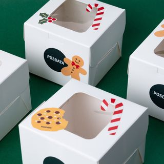 PACK COOKIES NAVIDAD (3 uds Gingerbread man y 3 uds Bastón Navidad)