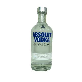 Absolut blue vodka