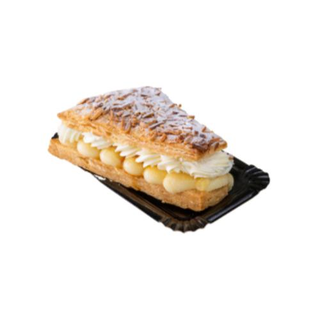 Triángulo De Hojaldre Con Nata