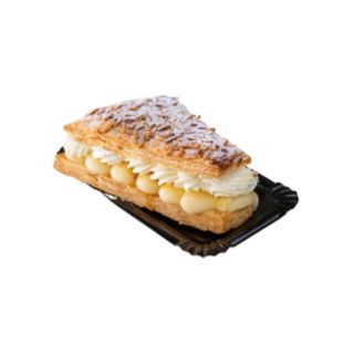 Triángulo De Hojaldre Con Nata