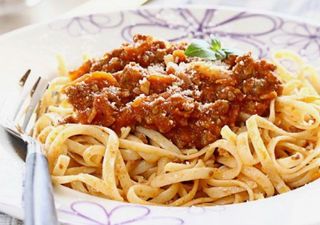 Tallarines A La Boloñesa