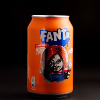 Fanta de Naranja lata