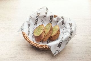 Хлеб чесночный черный