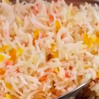 Pilau Rice/ Basmati Arroz con hierbas.