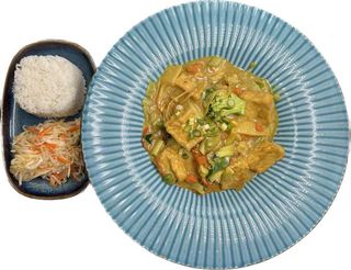 187.Tofu sosie curry