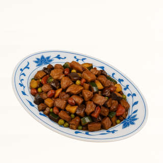 Junetina Tie Pan s kozicama (ljuto)