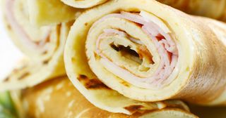 Crêpe au Dinde Fumée