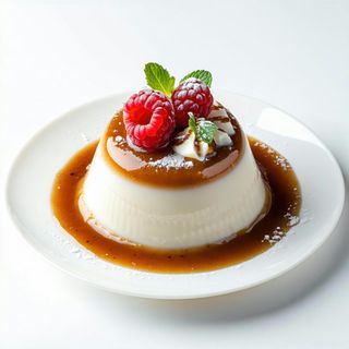 Panna cotta al caramello 