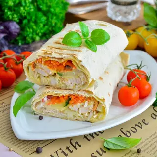 Шаурма з куркою міні (300 гр)