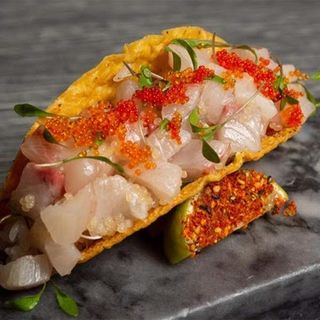 Tacos de Peixe Branco (2 Peças)