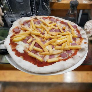 Pizza Infantil Frankfurt (24 cm.)