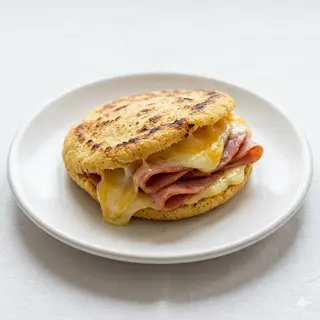 Arepa De Jamón Y Queso