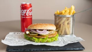 Meniu cheeseburger de vita