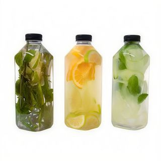 Eau detox Orange et  Citron Vert