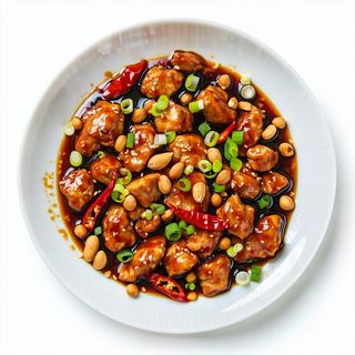 Pollo gong bao piccante