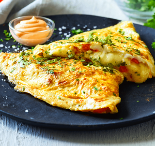 Omelette Aux Champignons