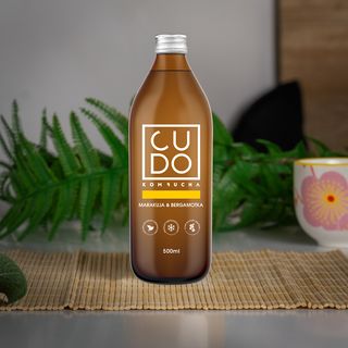 CUDO KOMBUCHA MARAKUJA & BERGAMOTKA