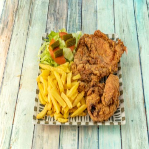 Medio pollo broaster