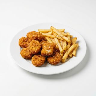 Nuggets z frytkami