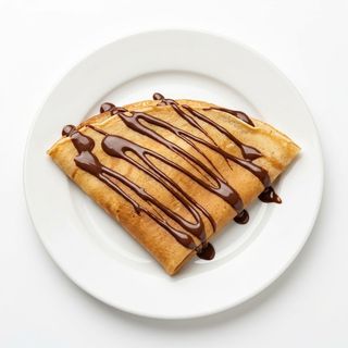 Creps Con Confitura De Chocolate