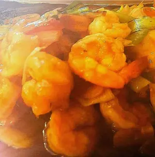 Gambas com Algas