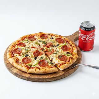 Menú Pizza Mediana