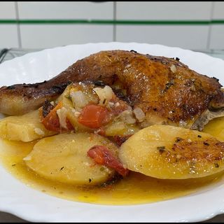 Asado Murciano de Pollo