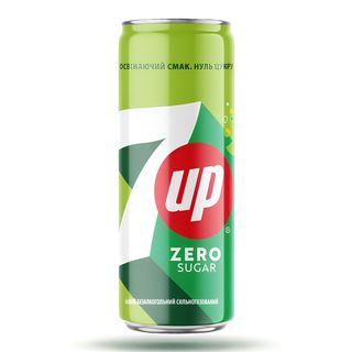 7 UP 0.33л з/б нуль цукру